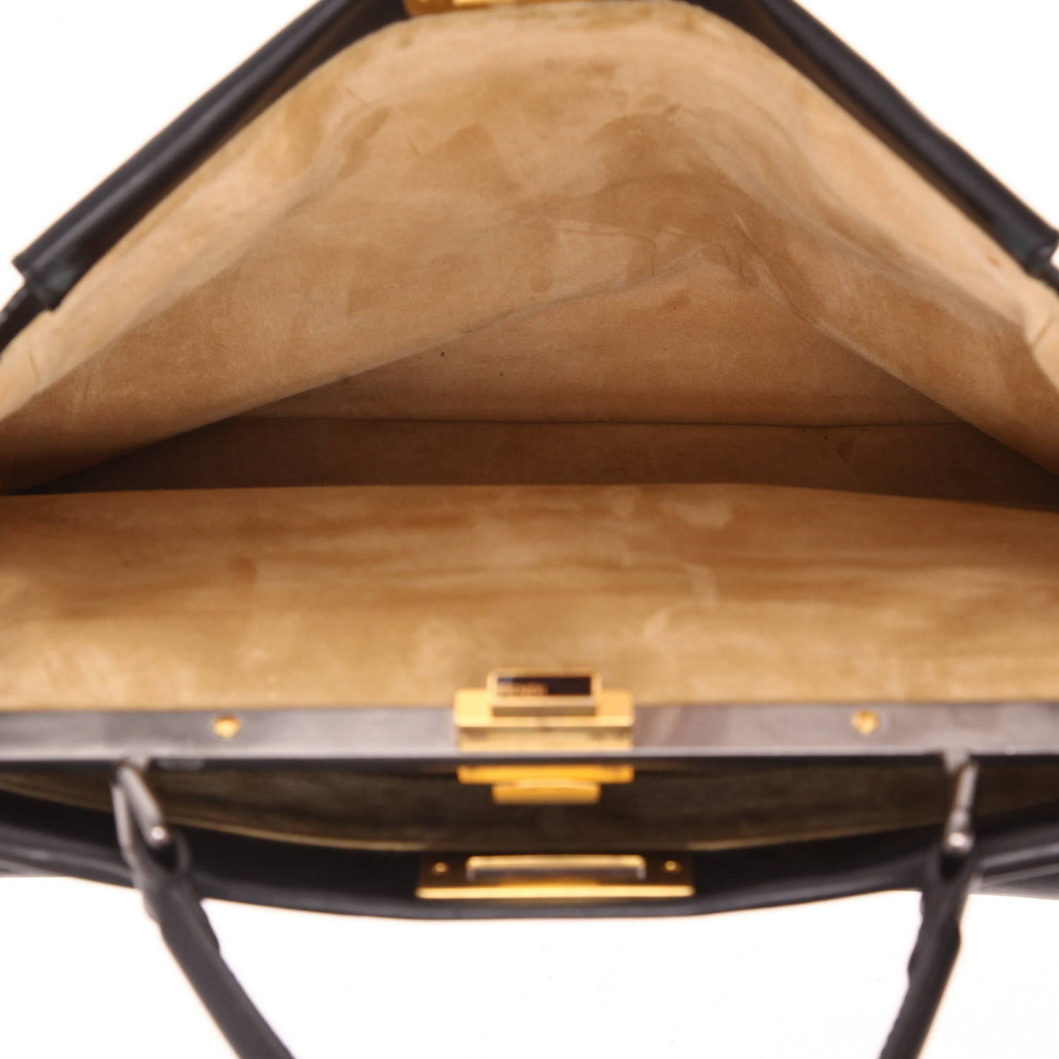 Borsa Fendi  Peekaboo in pelle nera - Detail D5