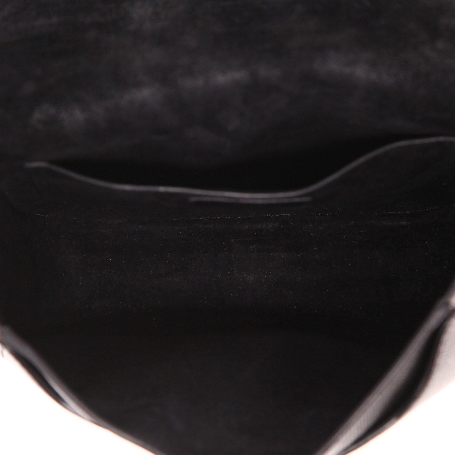 Borsa a tracolla Saint Laurent  Betty in lucertola nera e pelle nera - Detail D3