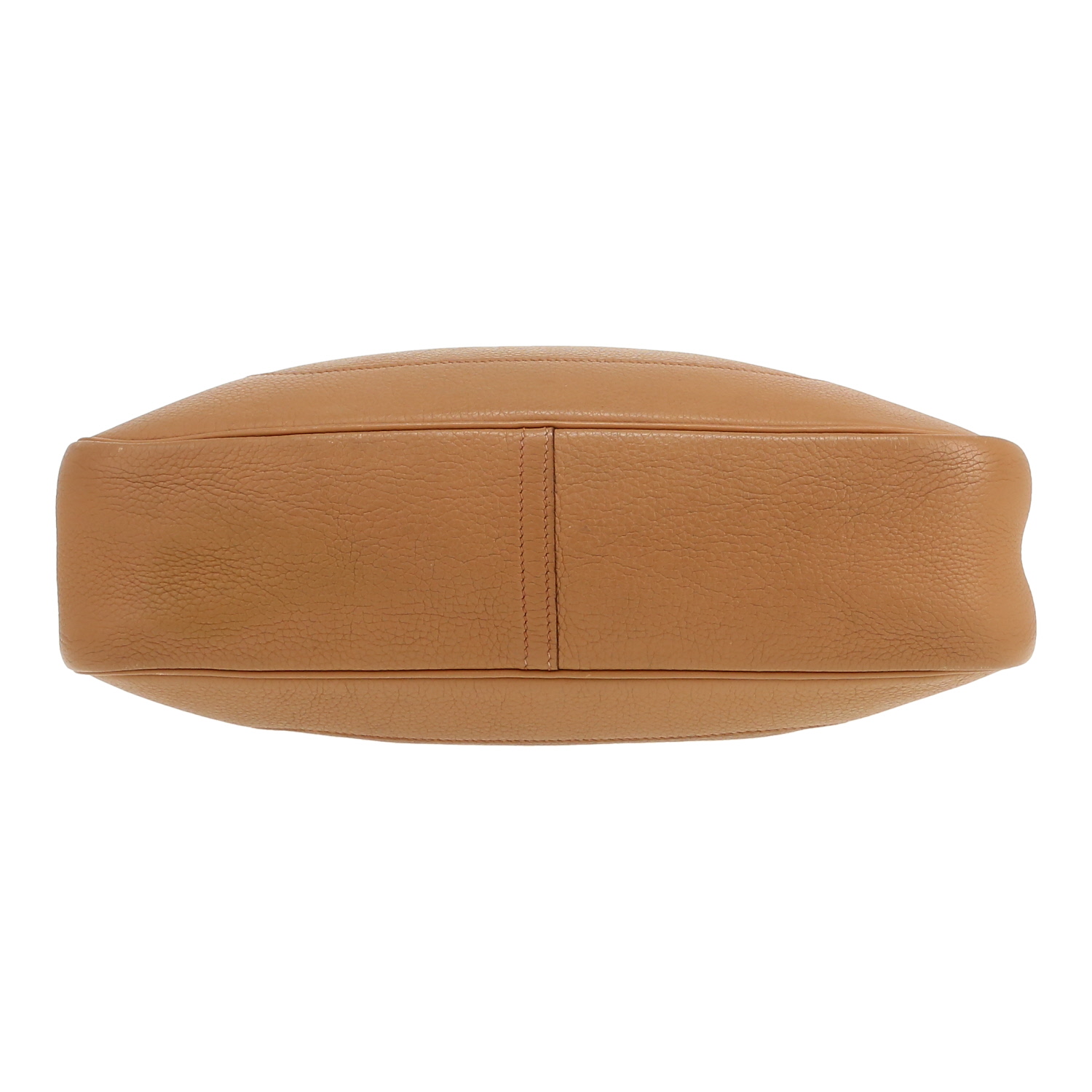 Hermès  Trim bag worn on the shoulder or carried in the hand  in beige leather - Detail D1