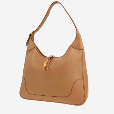 Hermès  Trim bag worn on the shoulder or carried in the hand  in beige leather
