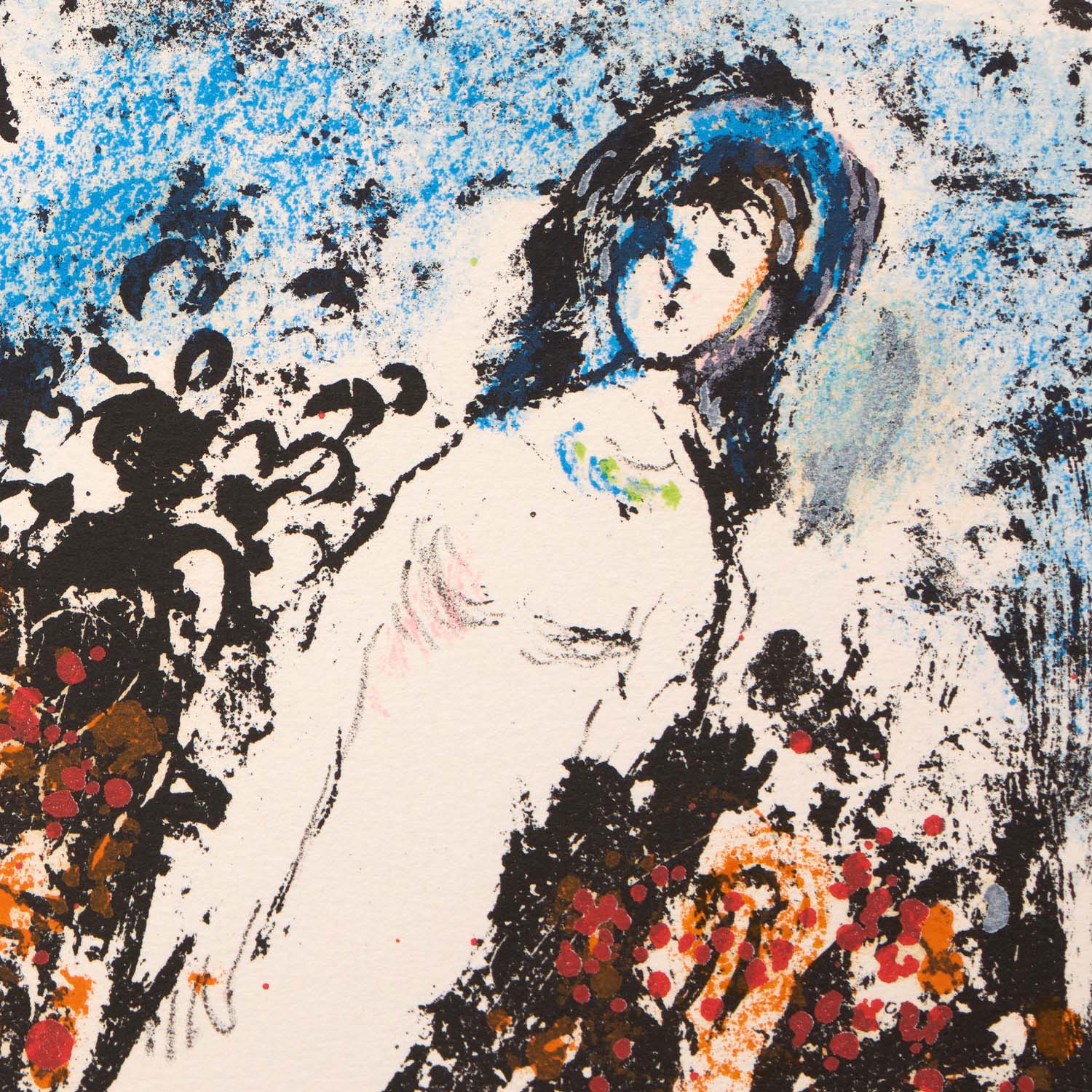 La jeune fille au bouquet - 1969 - Detail D4