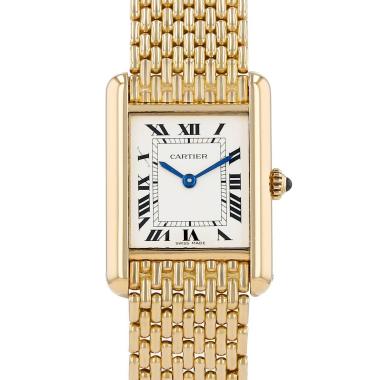 Reloj Cartier Tank de oro amarillo Réf : Cartier - 6601 Circa 1980