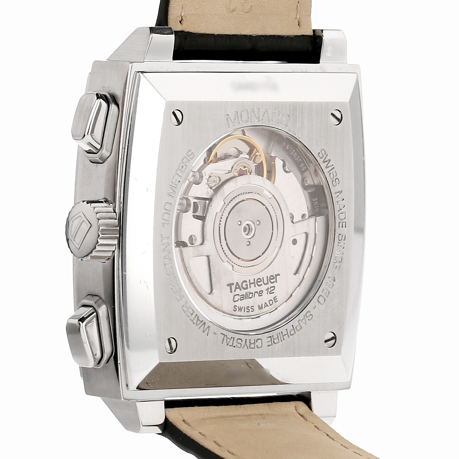 Reloj TAG Heuer Monaco Calibre 12 de acero Ref: TAG Heuer - CAW2111  Circa 2010 - Detail D3