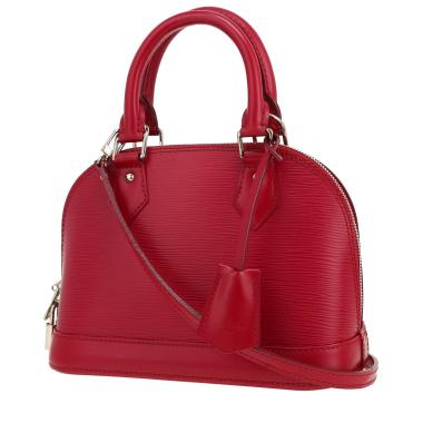 Sac à main Louis Vuitton  Alma BB en cuir épi rose-framboise