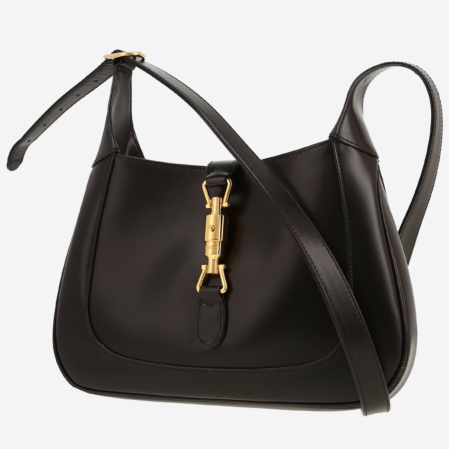 Gucci  Jackie shoulder bag  in black leather