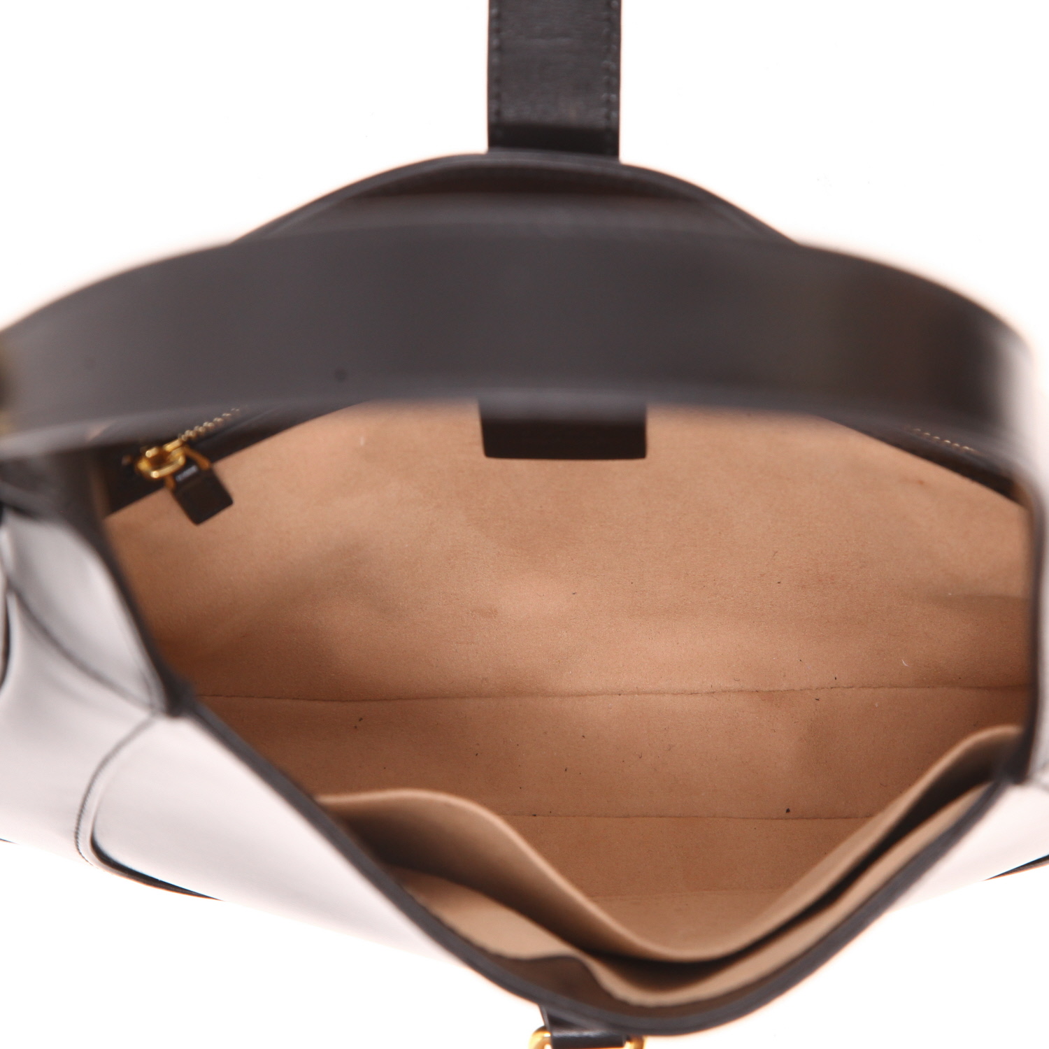 Bolso bandolera Gucci  Jackie en cuero negro - Detail D3