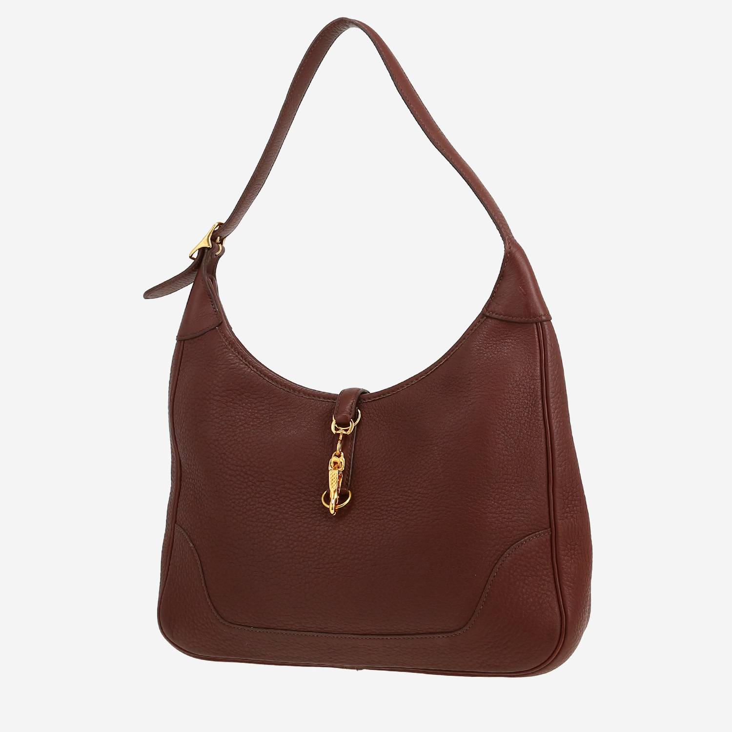 Hermès  Trim handbag  in brown togo leather