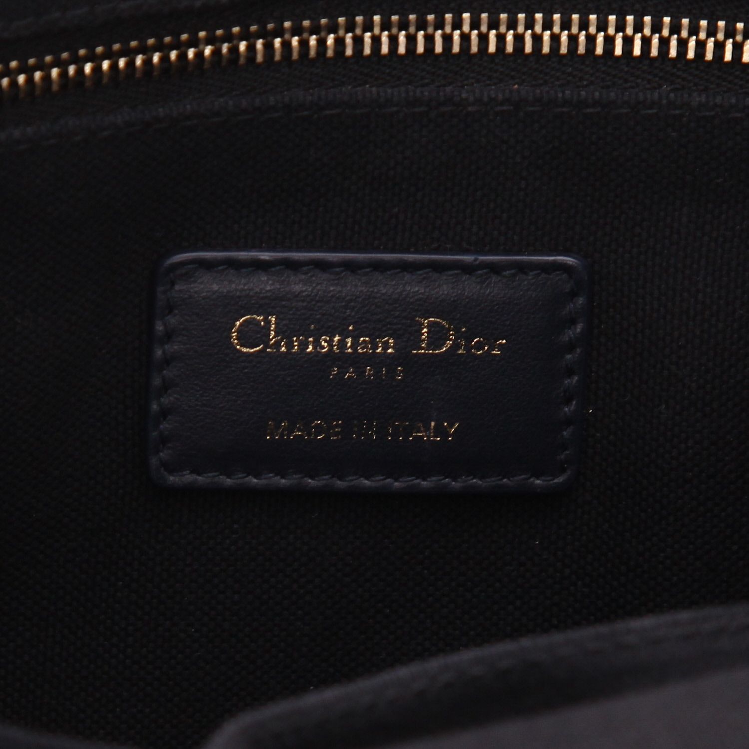 Shopping bag Dior  Book Tote in tessuto a monogramma Oblique blu e beige e pelle blu - Detail D2