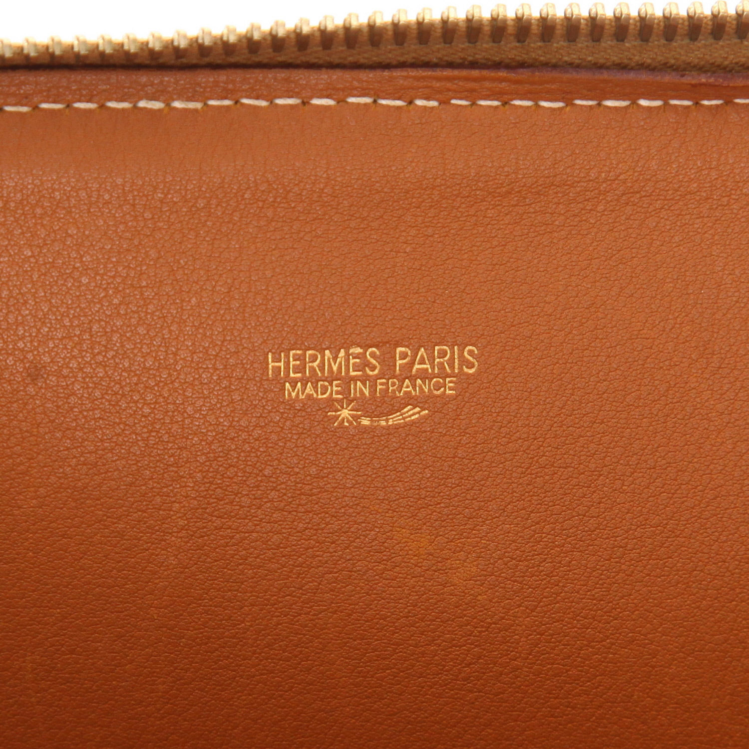 Borsa Hermès  Bolide 35 cm in pelle gold - Detail D2