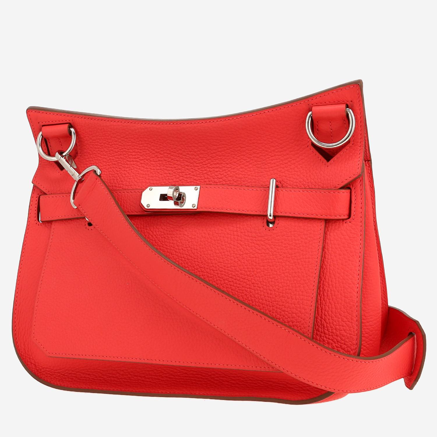 Hermès  Jypsiere 31 cm shoulder bag  in pink togo leather