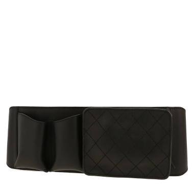 Pochette-ceinture Chanel  Pochette ceinture en cuir noir
