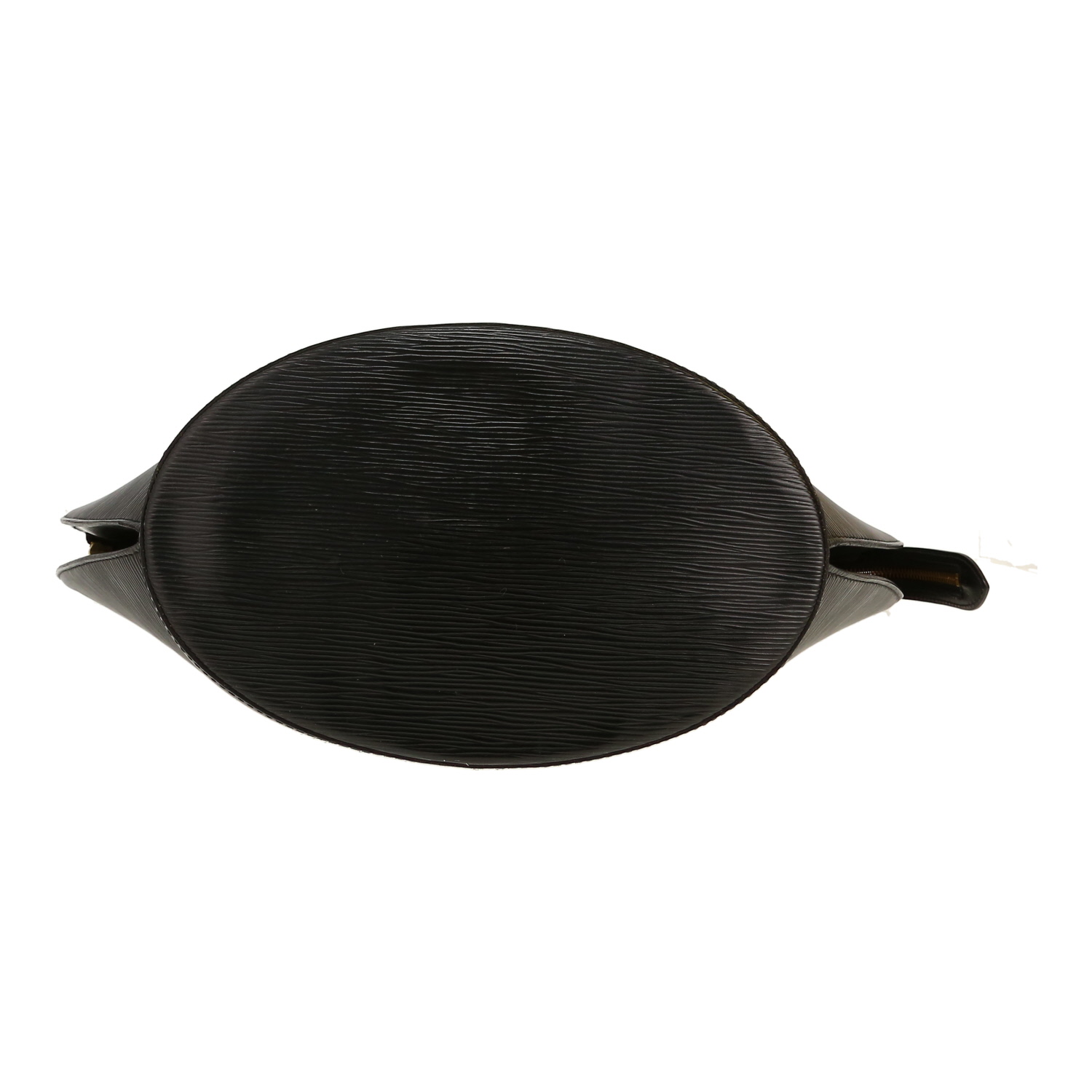 Louis Vuitton  Saint Jacques handbag  in black epi leather - Detail D1