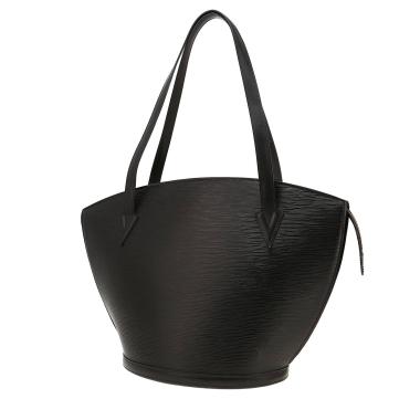 Sac à main Louis Vuitton  Saint Jacques en cuir épi noir