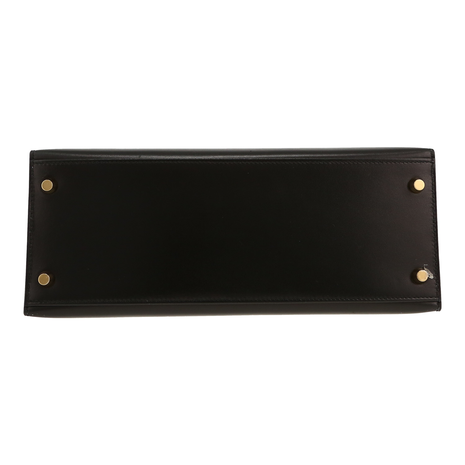 Borsa Hermès  Kelly 28 cm in pelle box nera - Detail D1