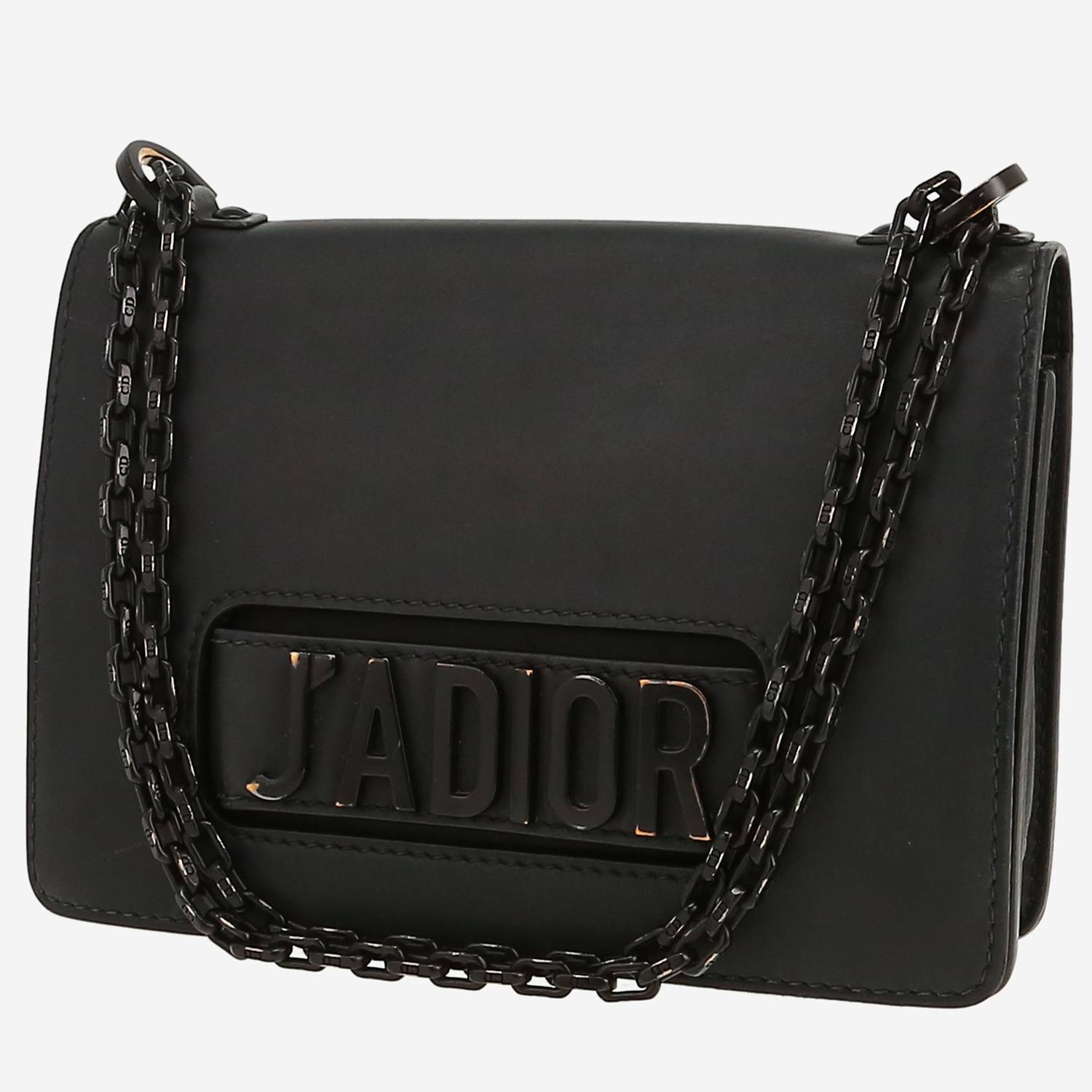 Bolso de mano Dior  J'Adior en cuero negro
