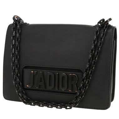 Dior  J'Adior handbag  in black leather