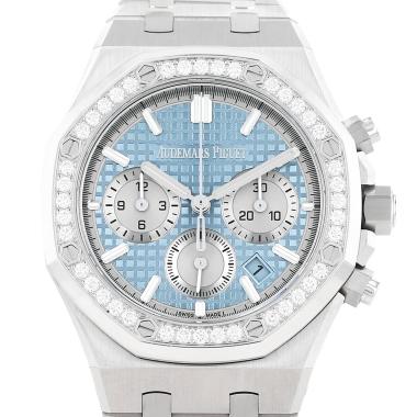 Montre Audemars Piguet Royal Oak Chrono en acier Ref: Audemars Piguet - 26715ST.ZZ.1356ST.01  Vers 2020