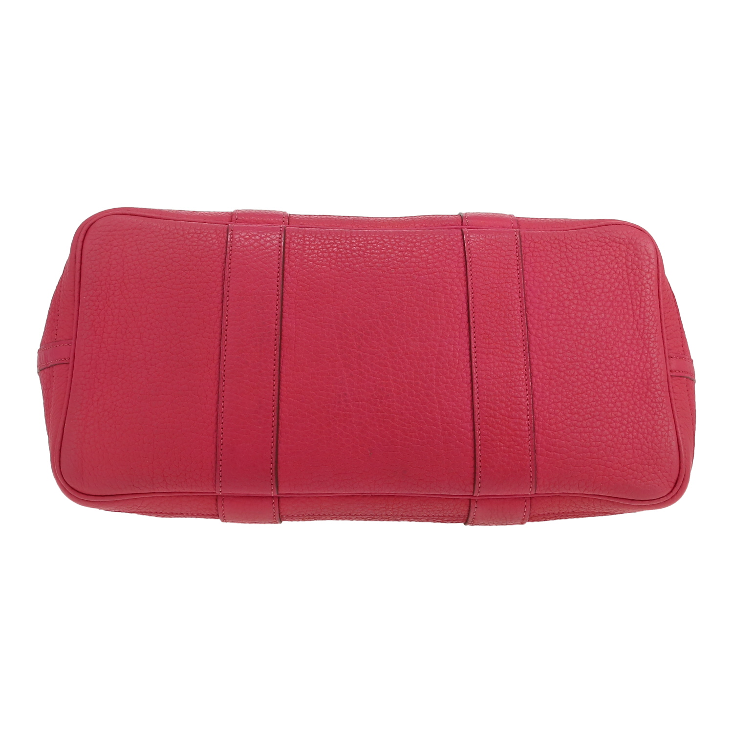 Shopping bag Hermès  Garden Party in pelle togo rosa - Detail D1