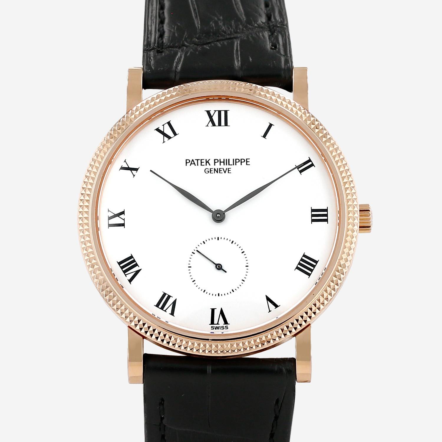 Patek Philippe Calatrava  in pink gold Ref: Patek Philippe - 3919  Circa 1990