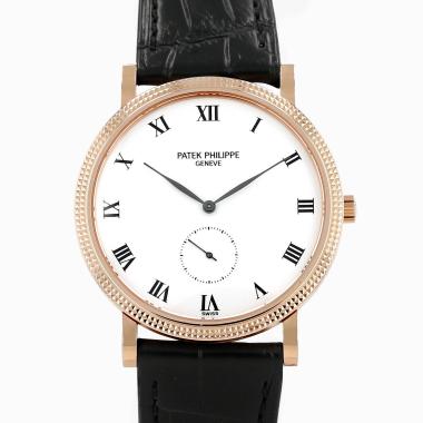 Montre Patek Philippe Calatrava en or rose Ref: Patek Philippe - 3919  Vers 1990 Montre Patek Philippe Calatrava en or rose Ref: Patek Philippe - 3919  Vers 1990