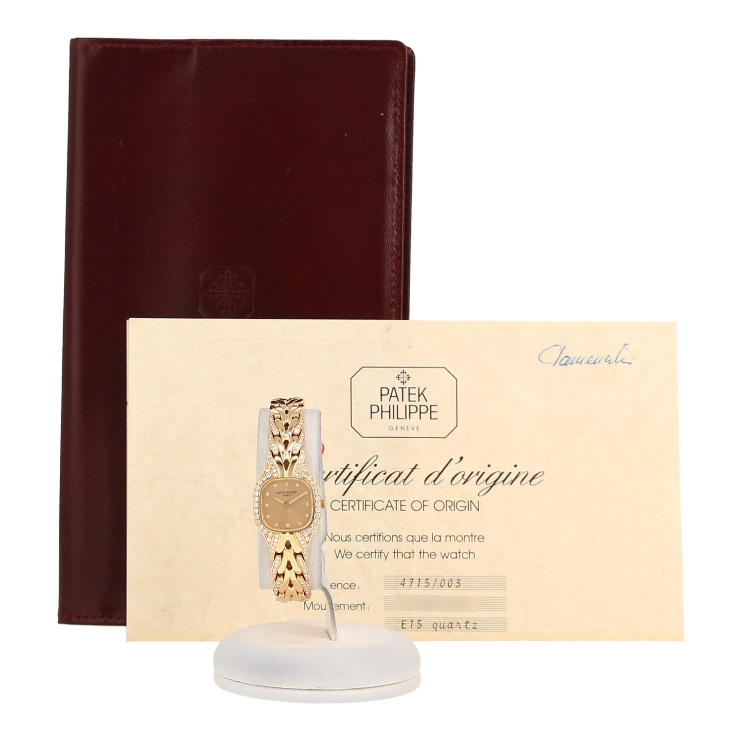 Montre Patek Philippe La Flamme en or jaune Ref: Patek Philippe - 4715  Vers 1980 - Detail D2