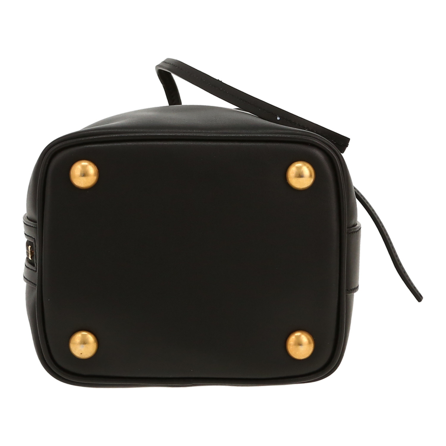 Saint Laurent  Emmanuelle shoulder bag  in black leather - Detail D1