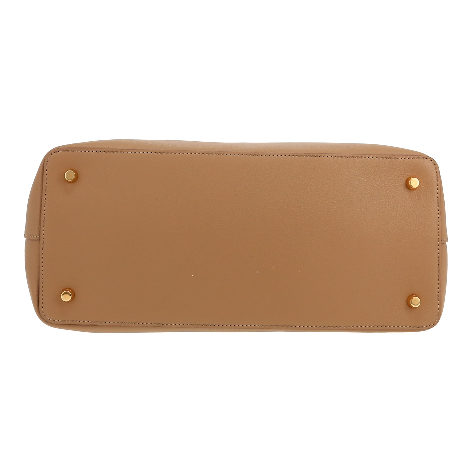 Celine  Conti handbag  in beige leather - Detail D1