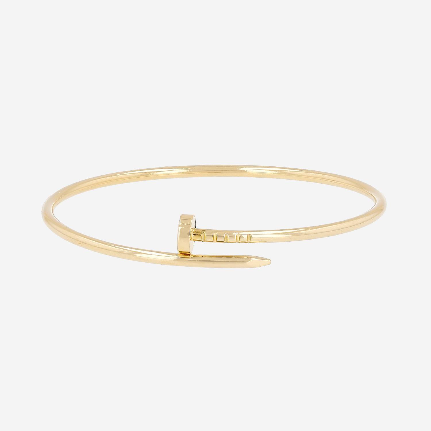 Cartier Juste un clou small model bracelet in yellow gold