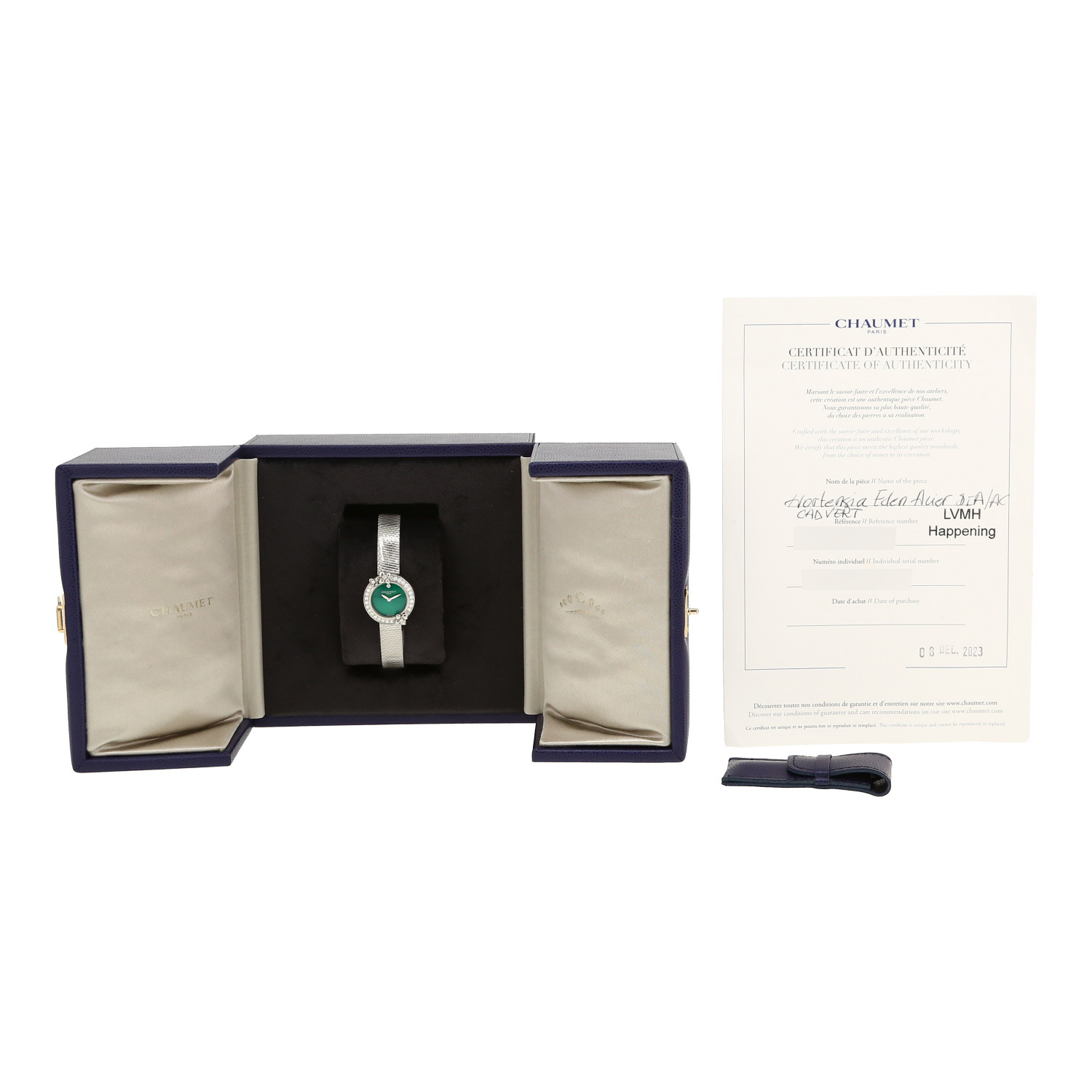 Chaumet Hortensia  in stainless steel Ref: Chaumet - 2331  Circa 2023