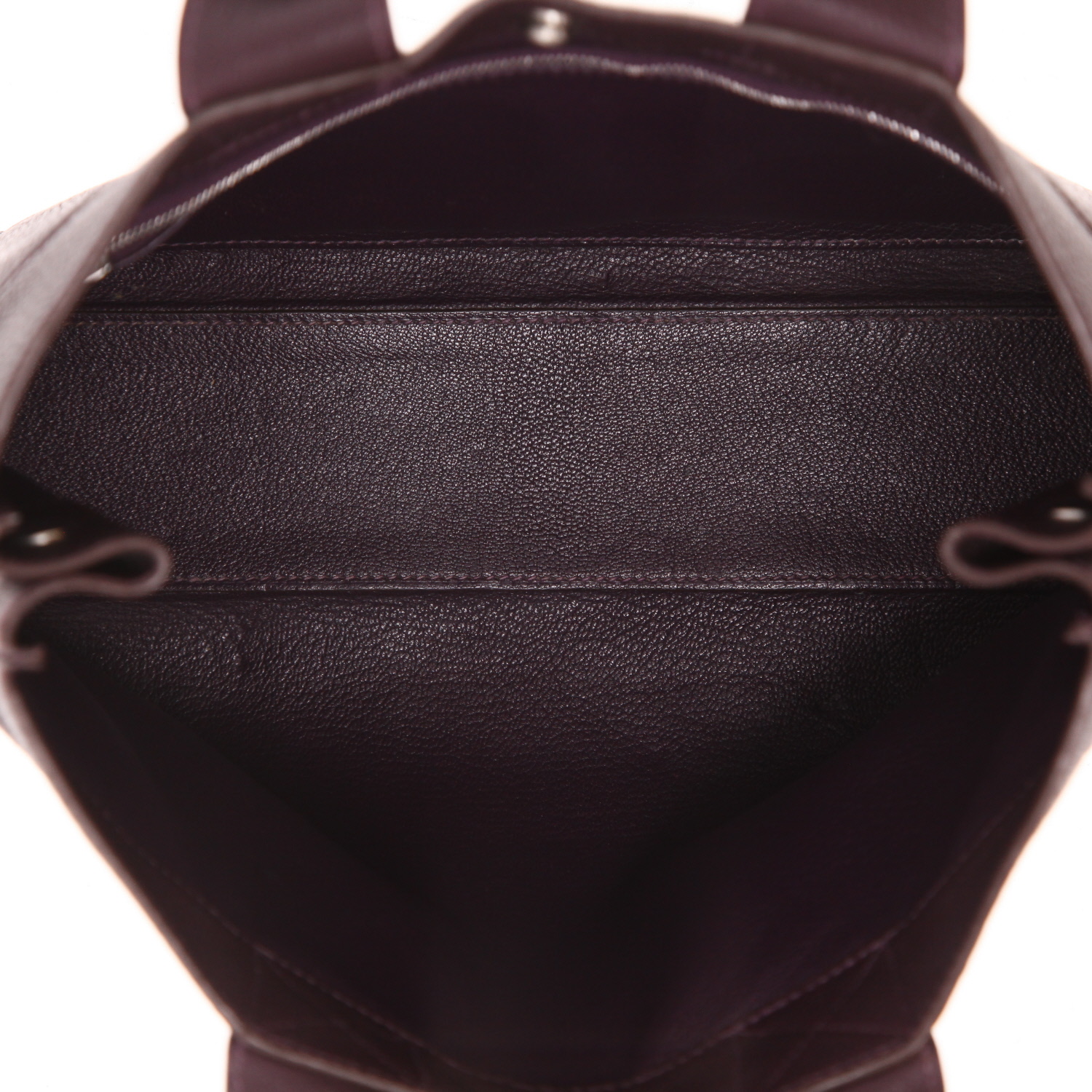 Bolso Cabás Hermès  Garden Party en cuero togo violeta - Detail D3