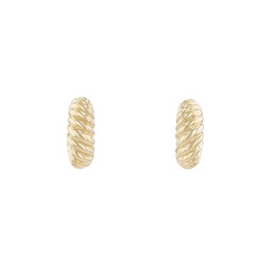 Cartier  earrings for non pierced ears in yellow gold