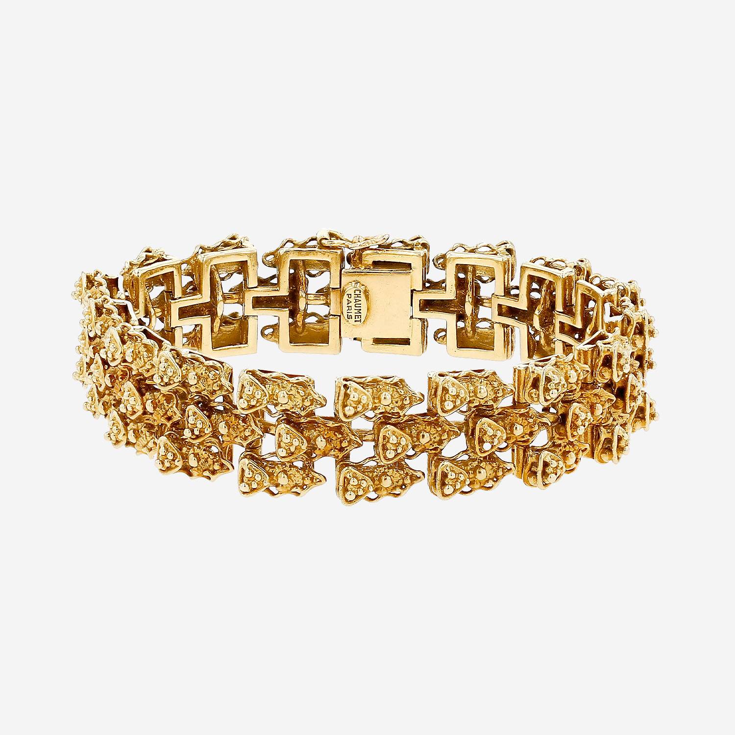 Chaumet   1970's bracelet in yellow gold