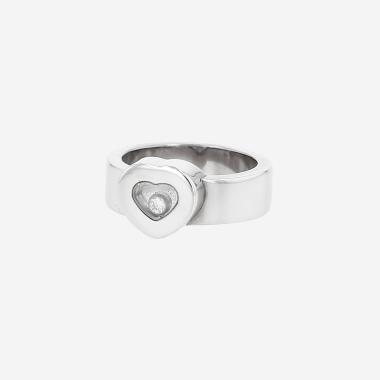 Chopard Happy Diamonds ring in white gold and diamond