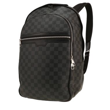 Louis Vuitton  Michael backpack  in black and grey damier canvas