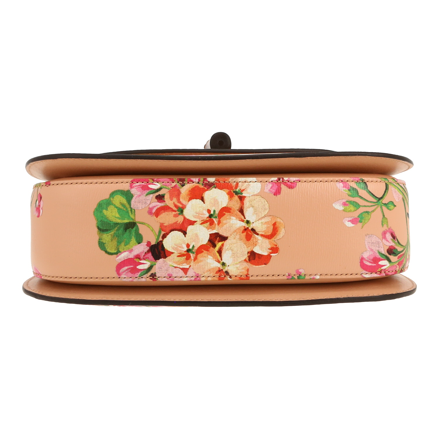 Borsa Gucci  Bamboo in pelle beige e bambù - Detail D1