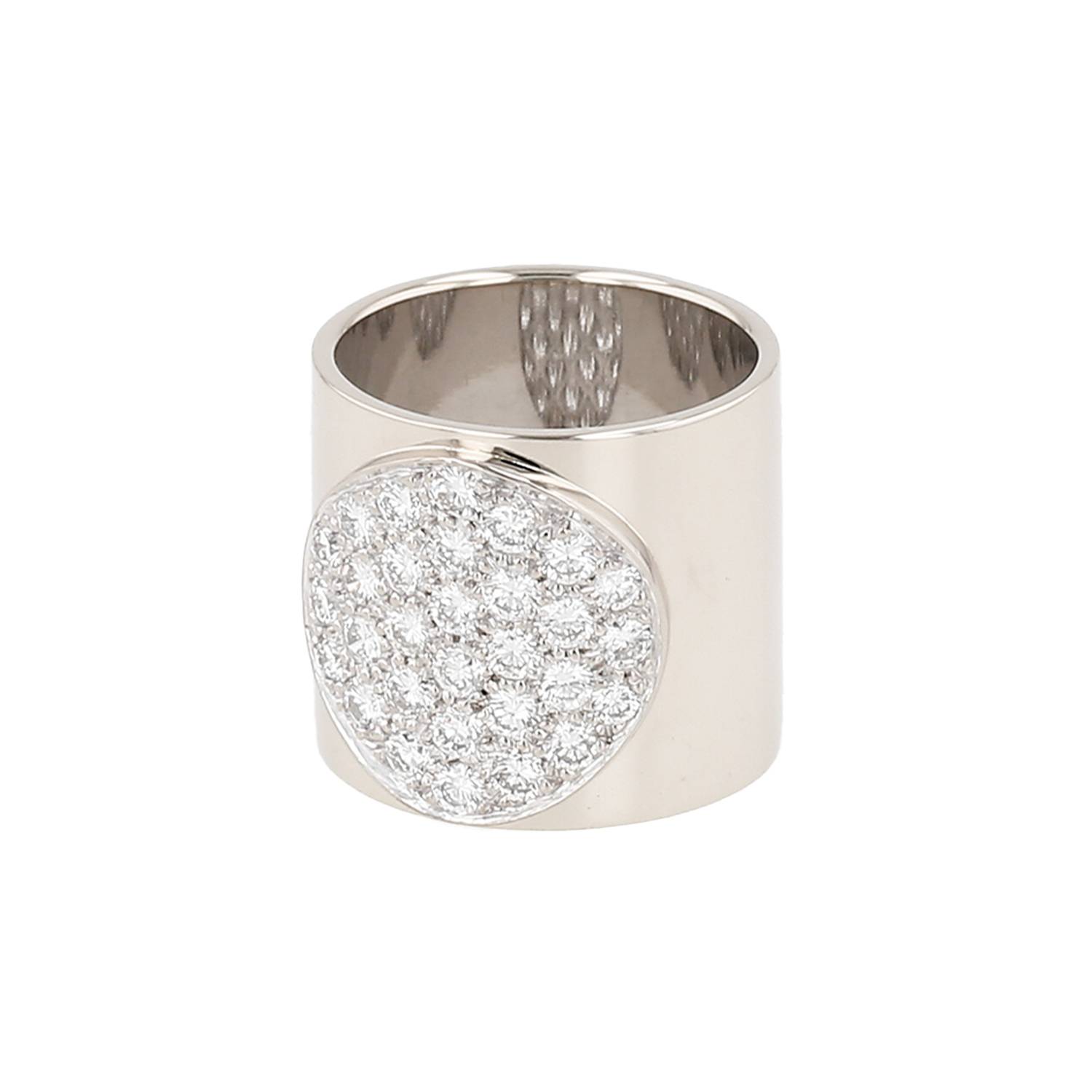 Bague Dinh Van Anthea or blanc diamants occasion Bague Dinh Van Anthea or blanc diamants occasion