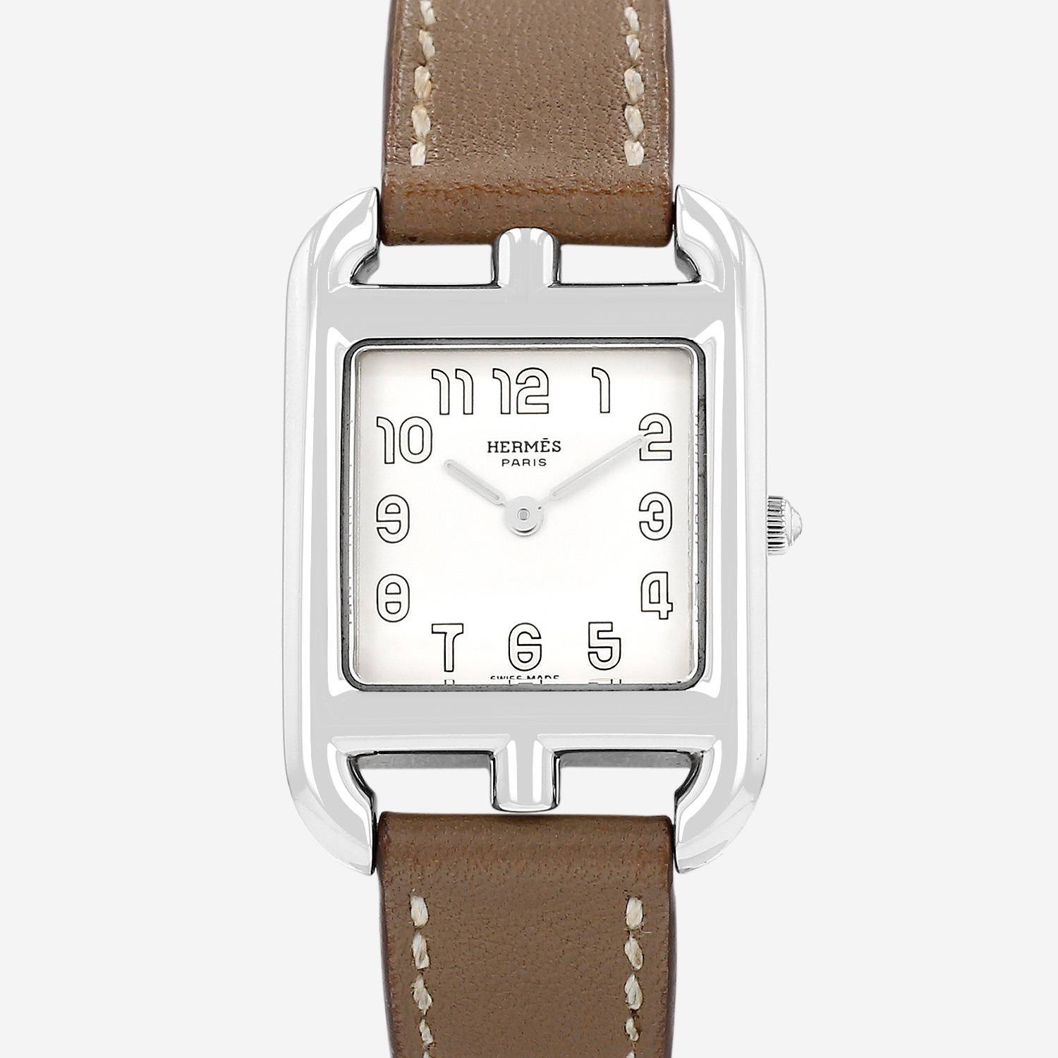 Montre Hermès Cape Cod en acier Ref: Hermes - CC1.210  Vers 2000