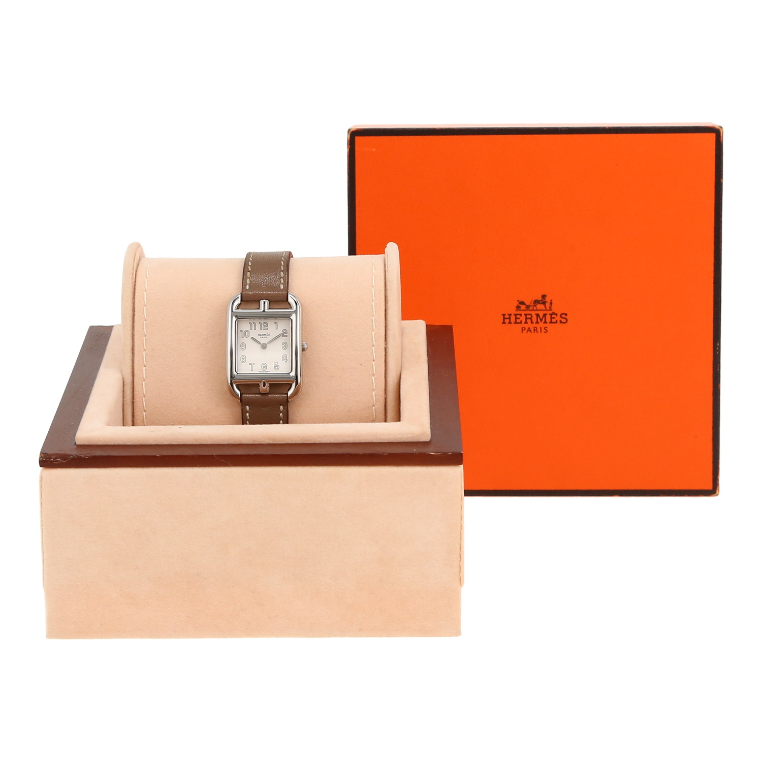 Hermès Cape Cod  in stainless steel Ref: Hermes - CC1.210  Circa 2000