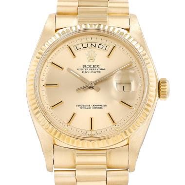 Montre Rolex Day-Date en or jaune Ref: Rolex - 1803  Vers 1977