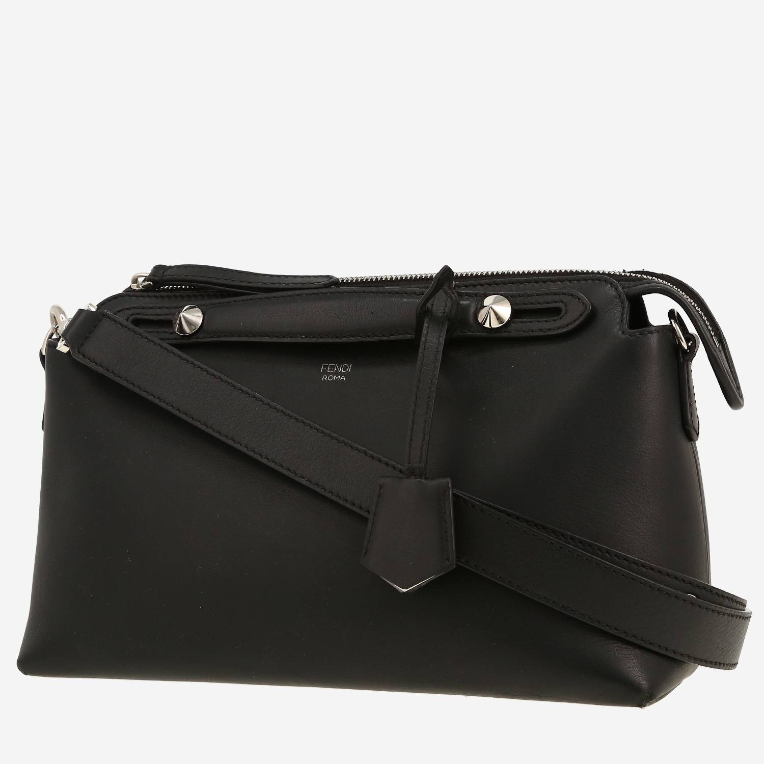 Fendi  By the way handbag  in black leather