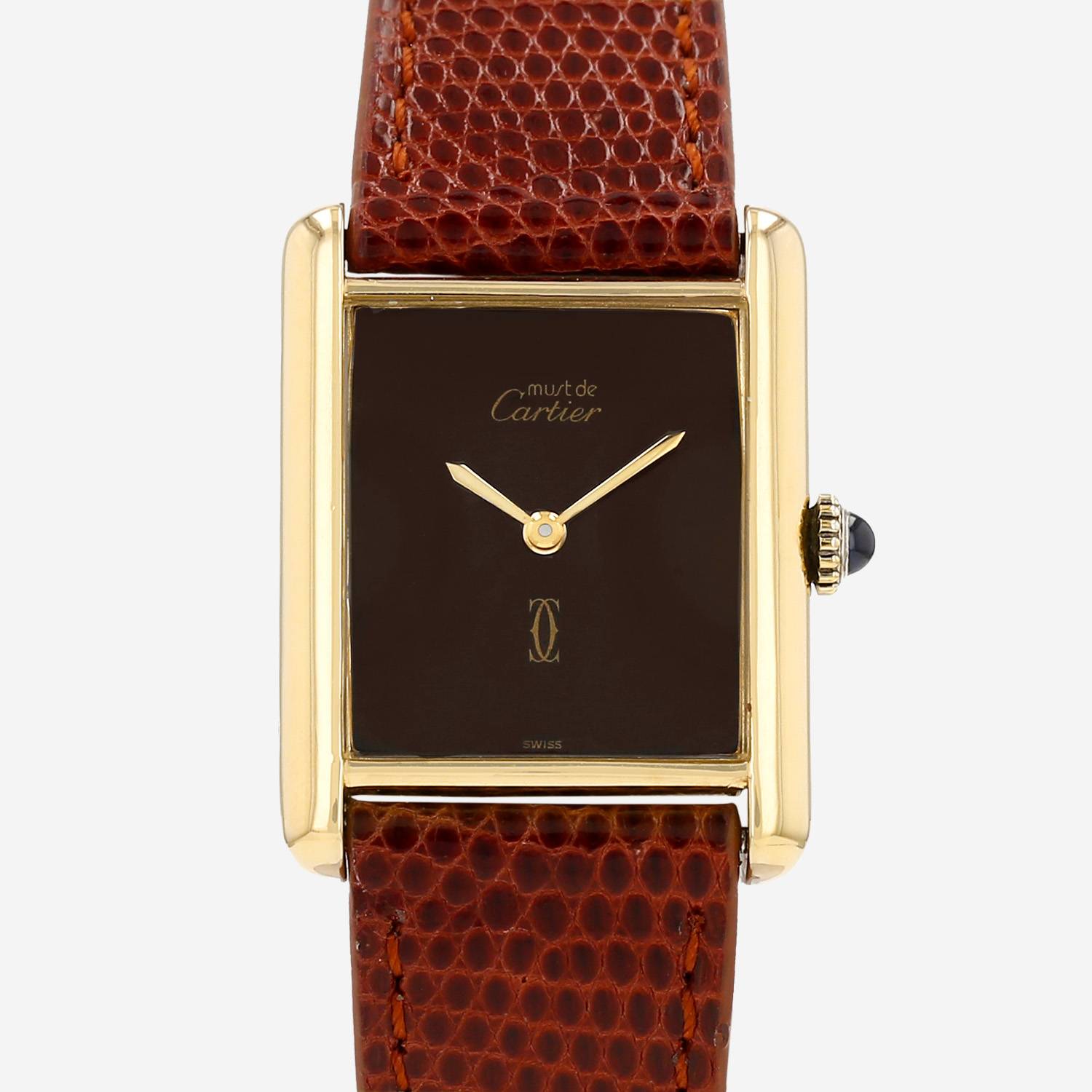 Orologio Cartier Tank Must in vermeil Circa 1990