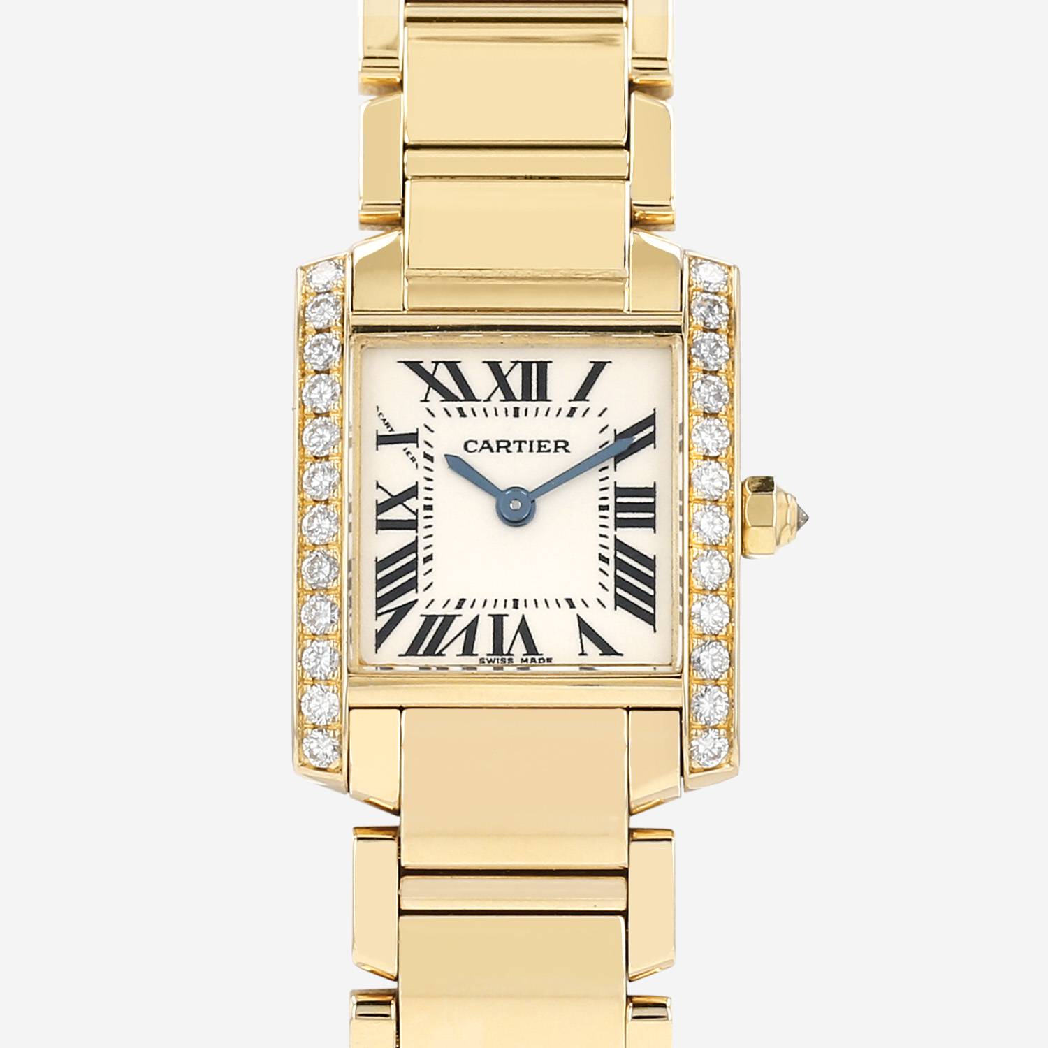 Cartier Tank Française  in yellow gold Ref: Cartier - 2385  Circa 2000