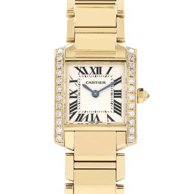 Reloj Cartier Tank Française de oro amarillo Ref: Cartier - 2385  Circa 2000