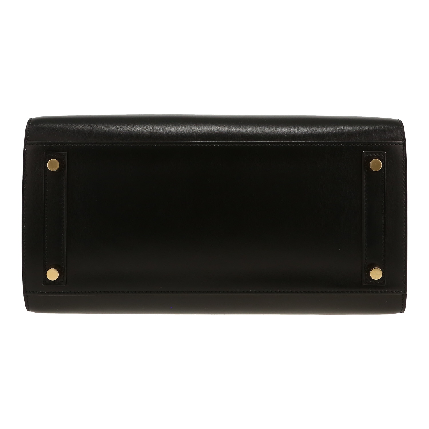 Bolso de mano Hermès  Birkin 30 cm en cuero box negro - Detail D1