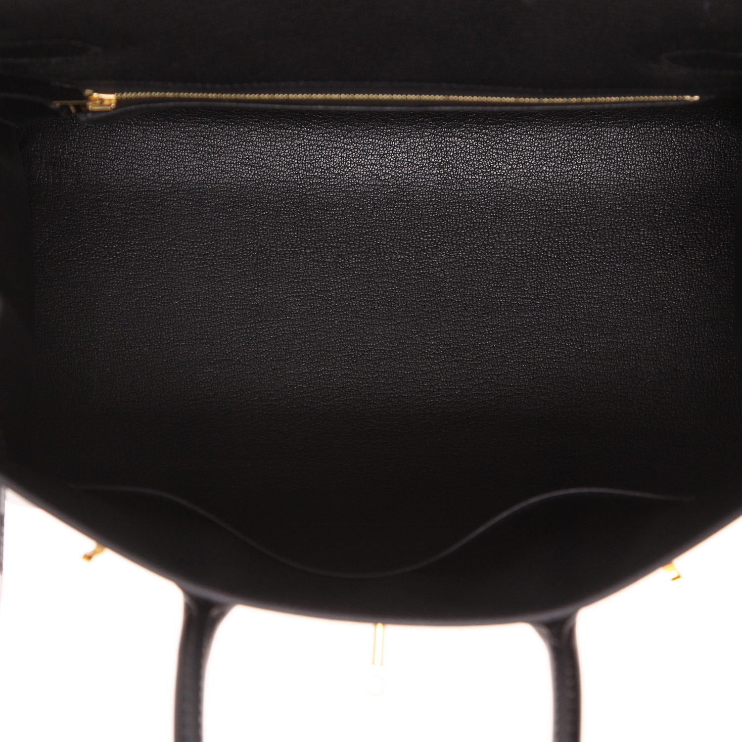 Bolso de mano Hermès  Birkin 30 cm en cuero box negro - Detail D3