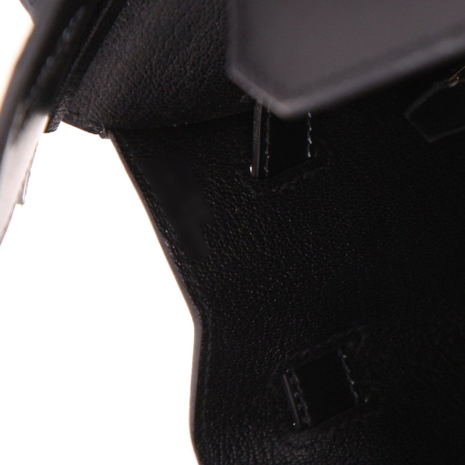 Sac à main Hermès  Birkin 30 cm en cuir box noir - Detail D4