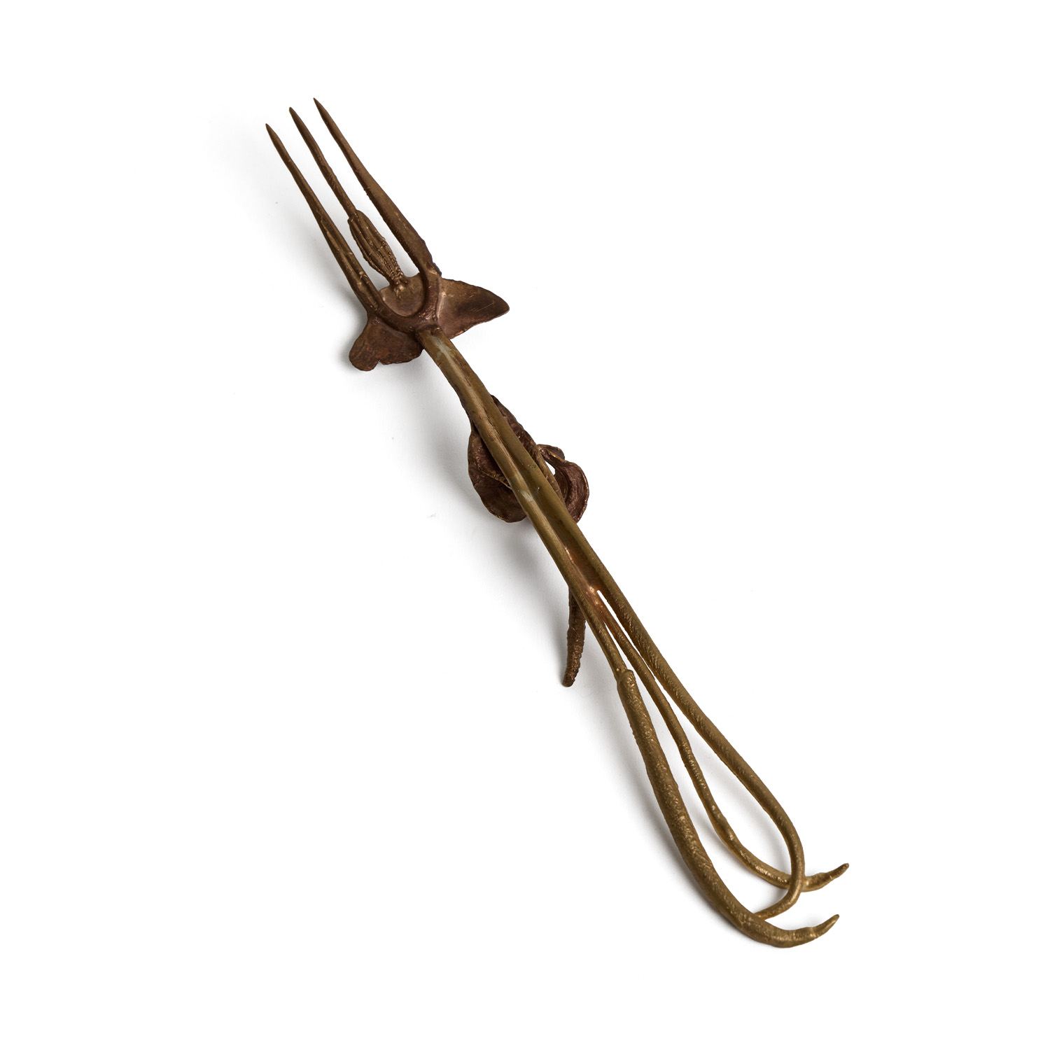 Set of two flatware pieces, 'Les Phagocytes' service - circa 1980/1991 - Detail D1