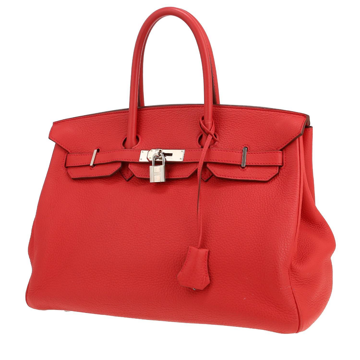 Hermès Birkin 35 Rose Togo 2009 – Sac Luxe Occasion Hermès Birkin 35 Rose Togo 2009 – Sac Luxe Occasion