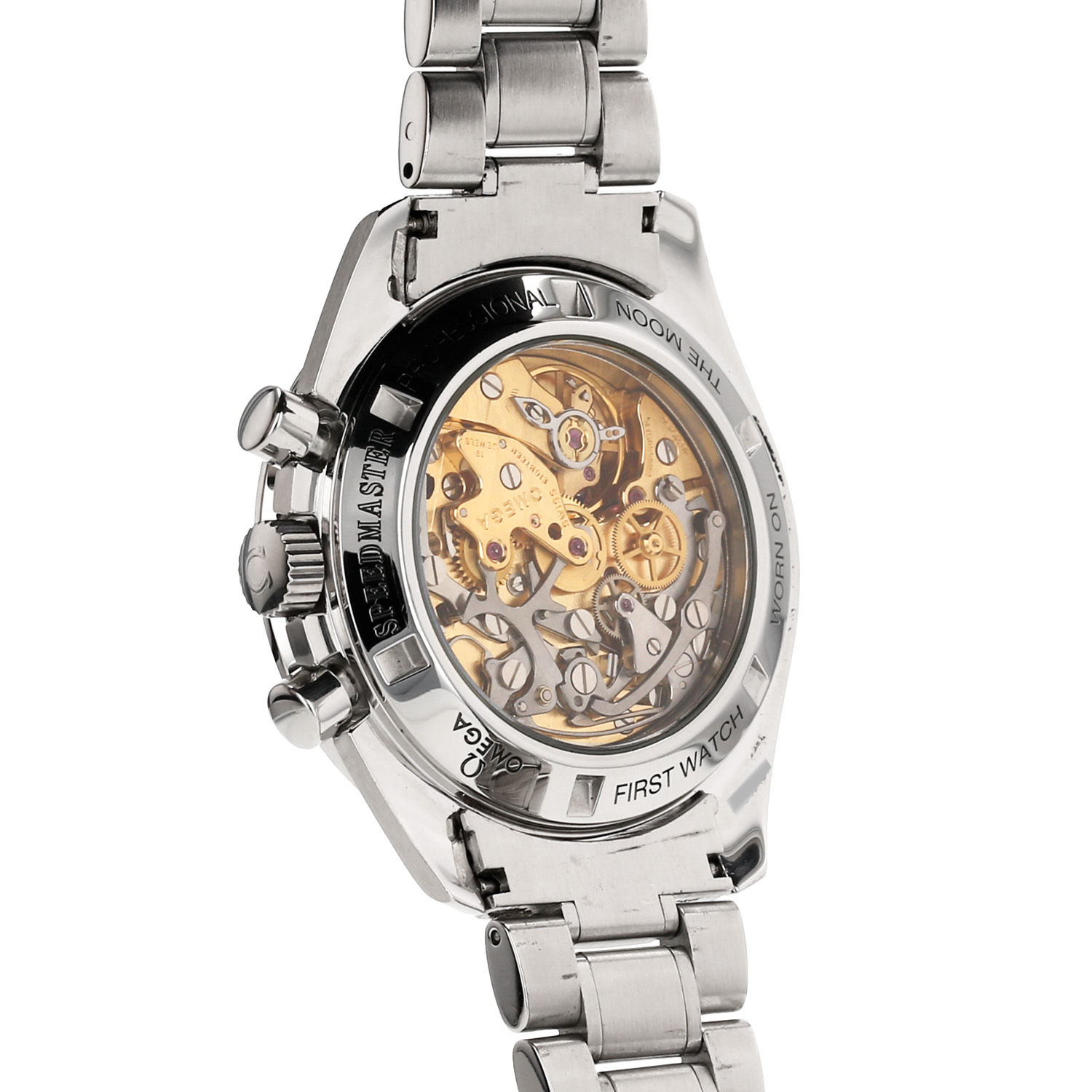 Orologio Omega Speedmaster in acciaio Ref: Omega - 145.0808  Circa 1990 - Detail D3