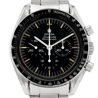 Montre Omega Speedmaster en acier Ref: Omega - 14502278  Vers 1980
